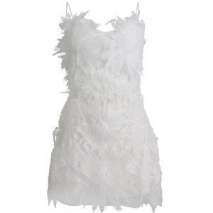 INAMORE Mariposa Little White Applique Dress